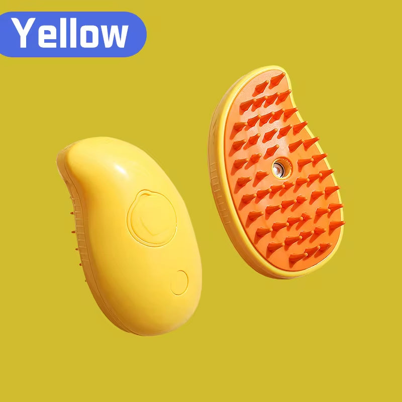 3-in-1 Electric Pet Grooming Steam Brush