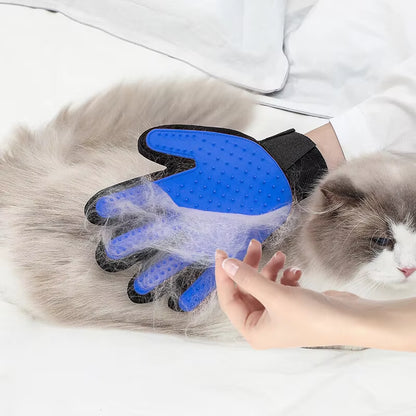 Pet Grooming & Deshedding Massage Glove