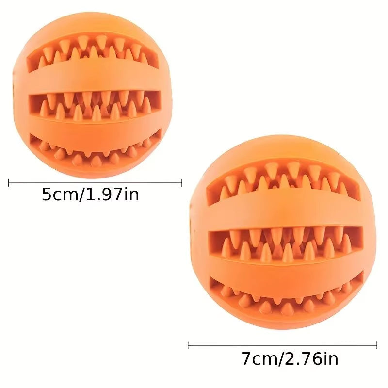 Interactive Treat Dispensing Dog Ball Toy