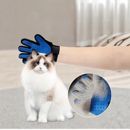 Pet Grooming & Deshedding Massage Glove