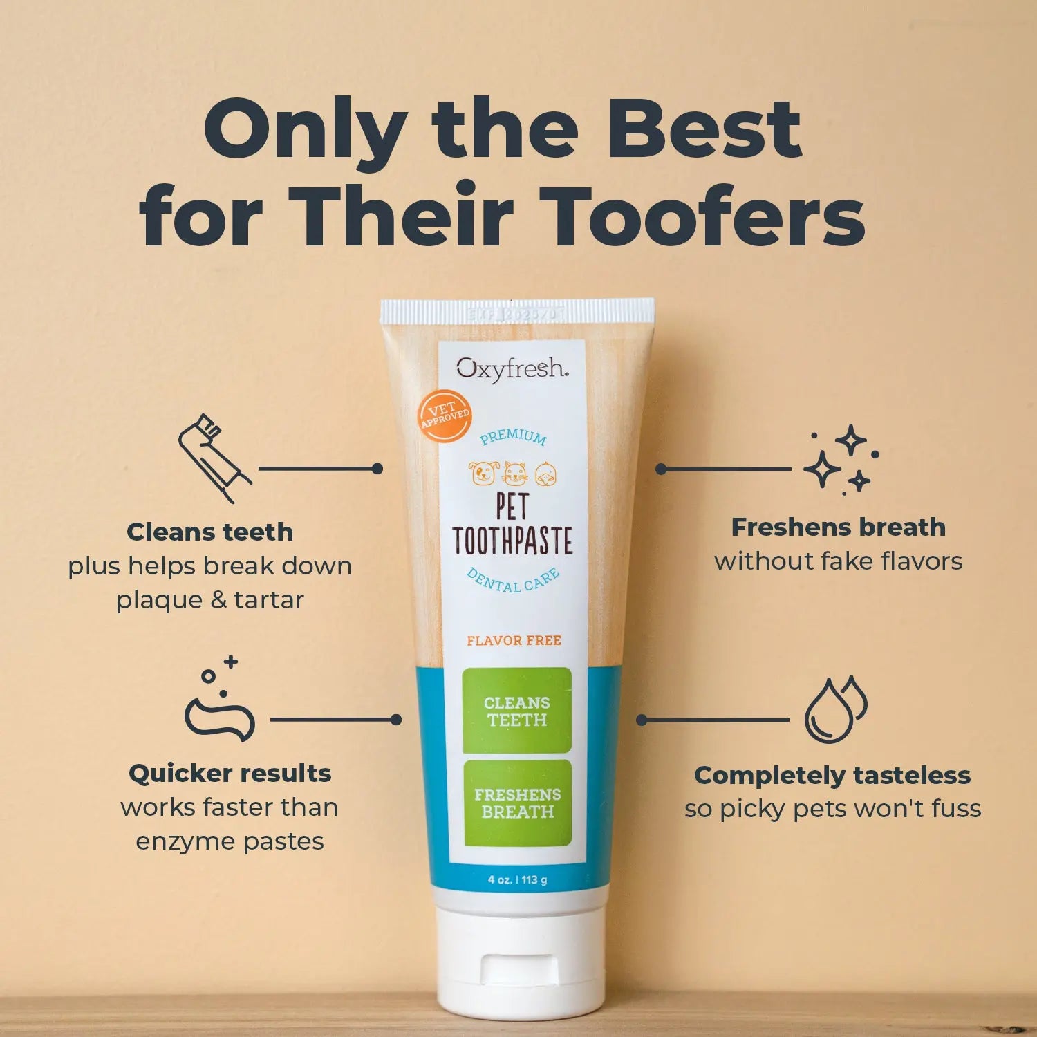 Pet Toothpaste for Fresh Breath & Healthy Smiles