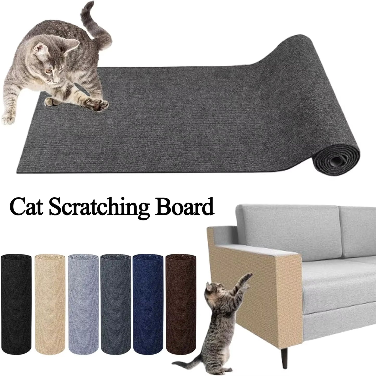 Self-Adhesive Cat Scratching Protector Mat