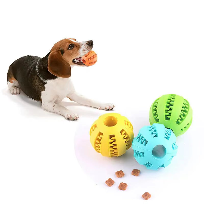Interactive Treat Dispensing Dog Ball Toy