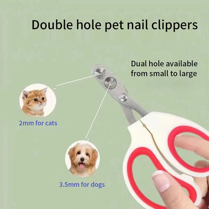 Professional Pet Nail Clippers for Cats & Small Dogs