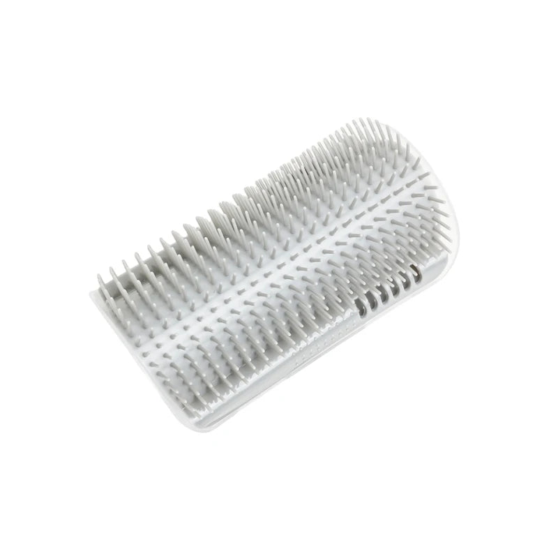 Self-Grooming Cat Scratcher & Massage Brush