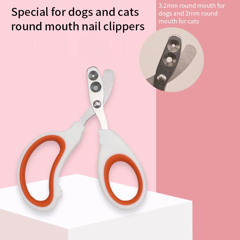 Professional Pet Nail Clippers for Cats & Small Dogs